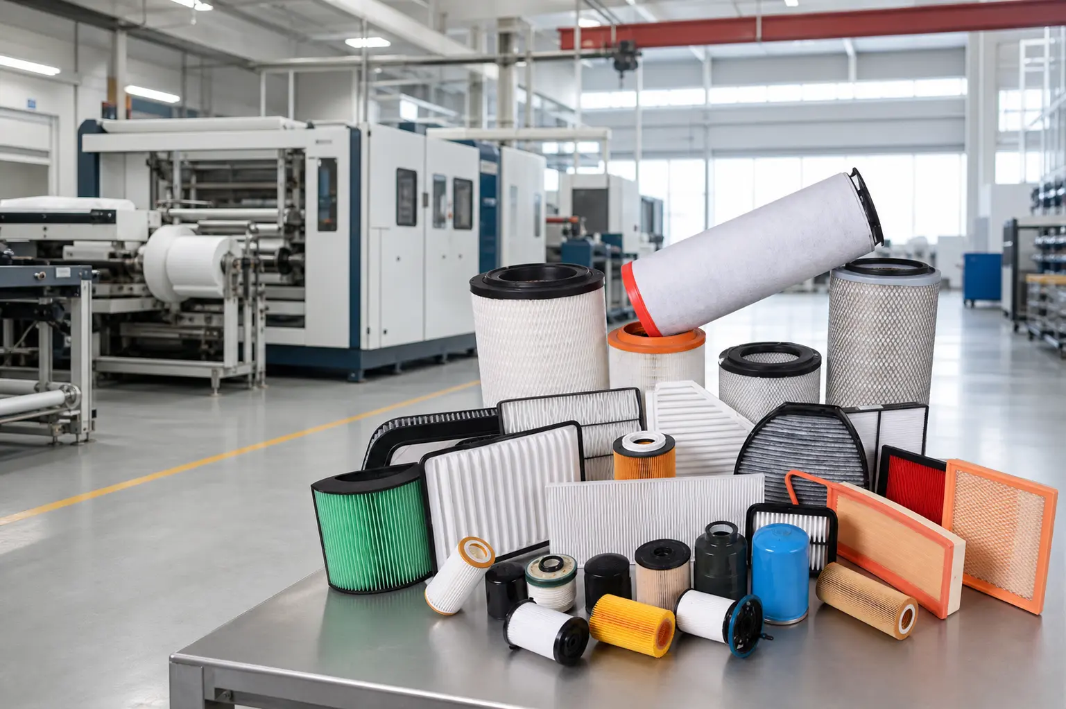 MINSH automotive filter production workshop